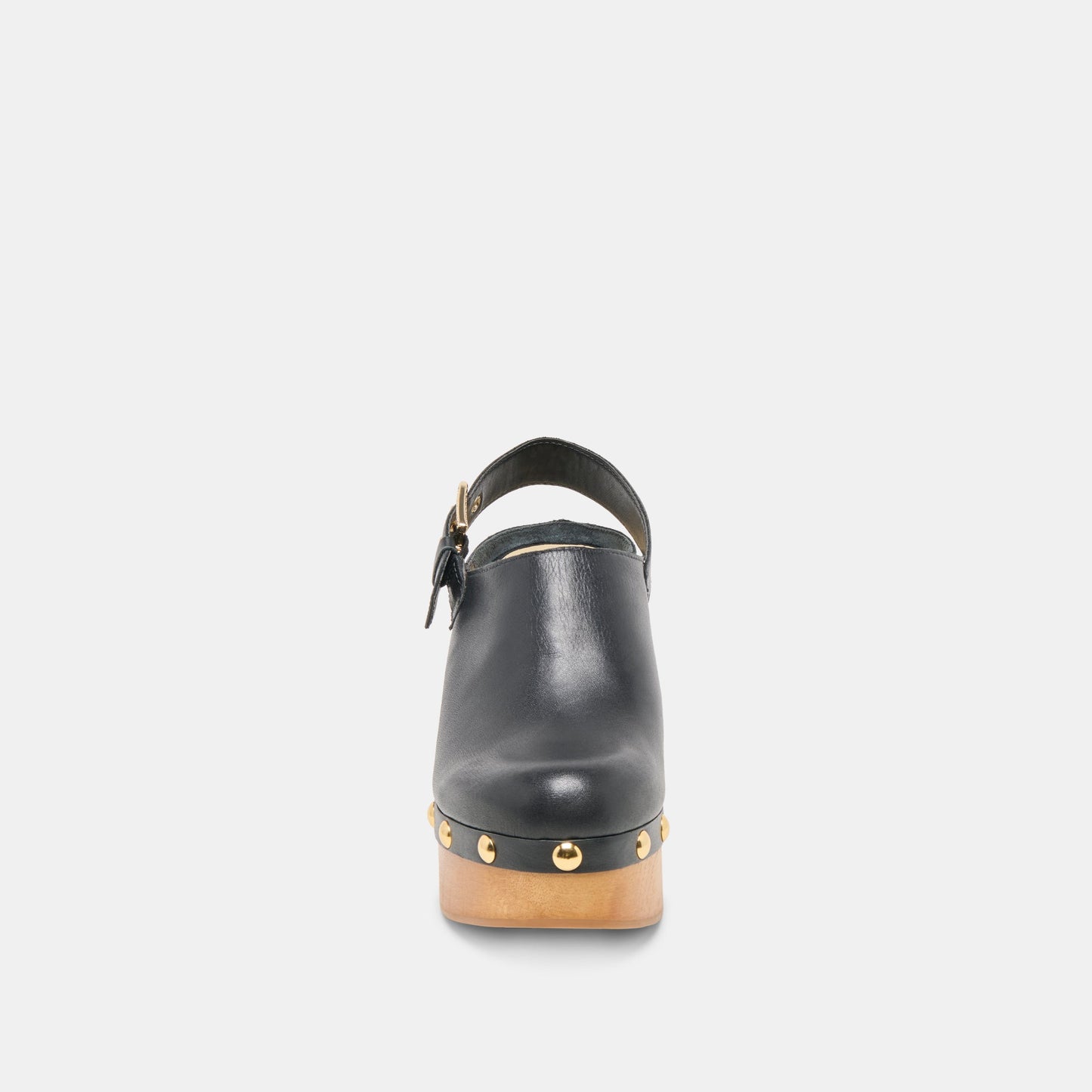 Dolce Vita Adelan Black Leather Clogs