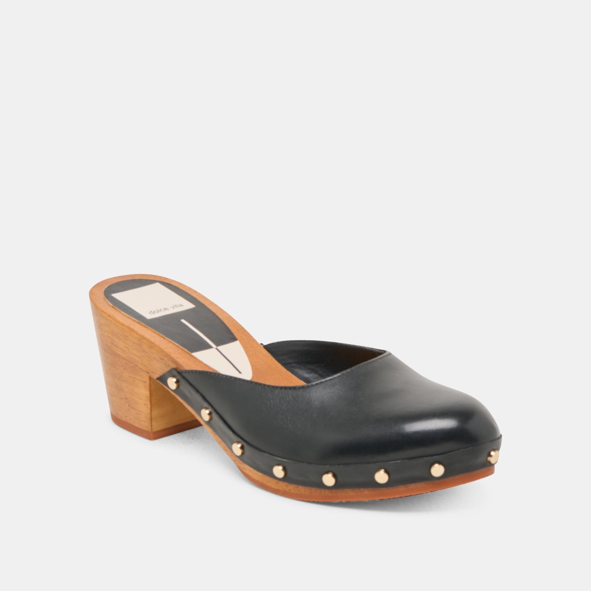 Dolce Vita CAMYN HEELS BLACK LEATHER