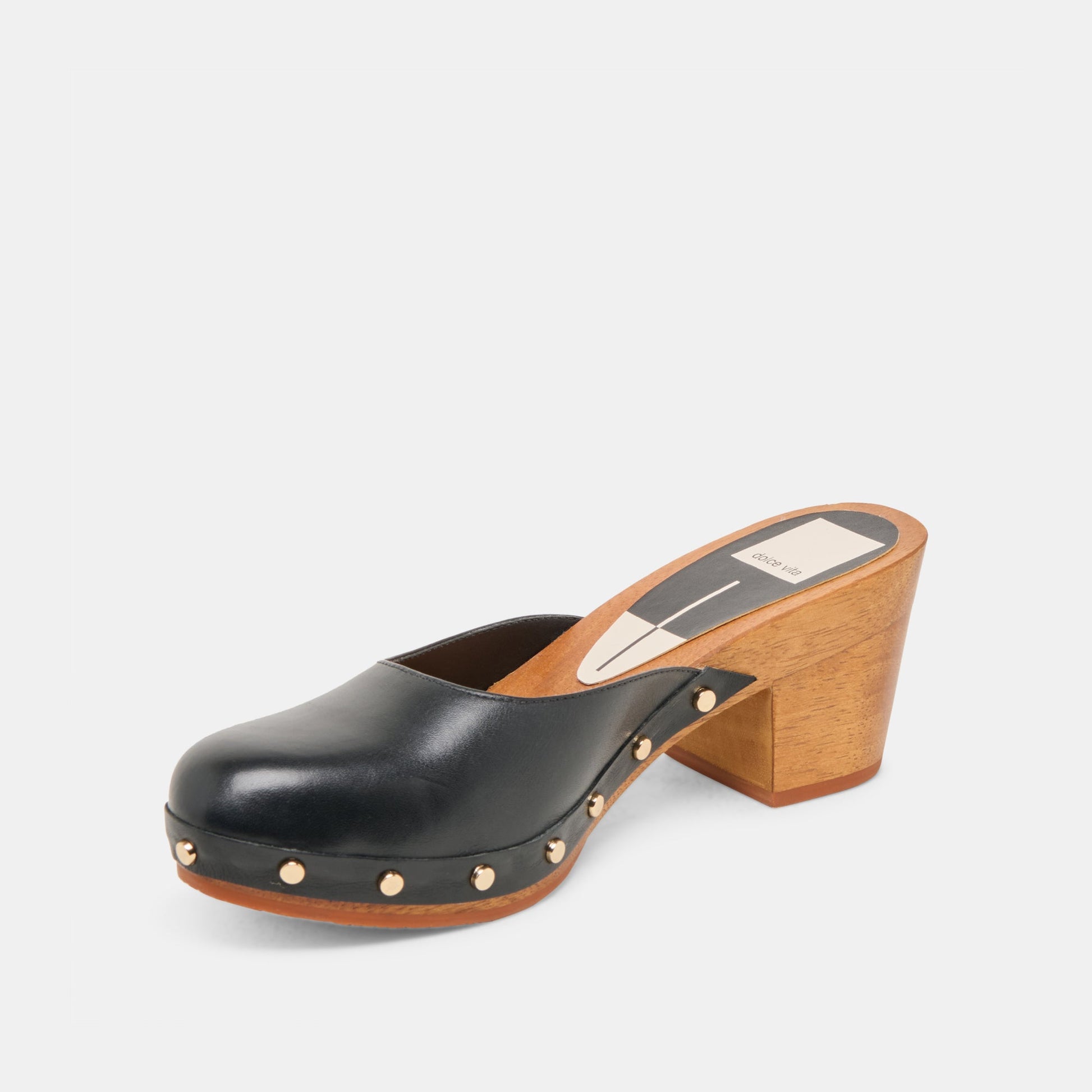 Dolce Vita CAMYN HEELS BLACK LEATHER