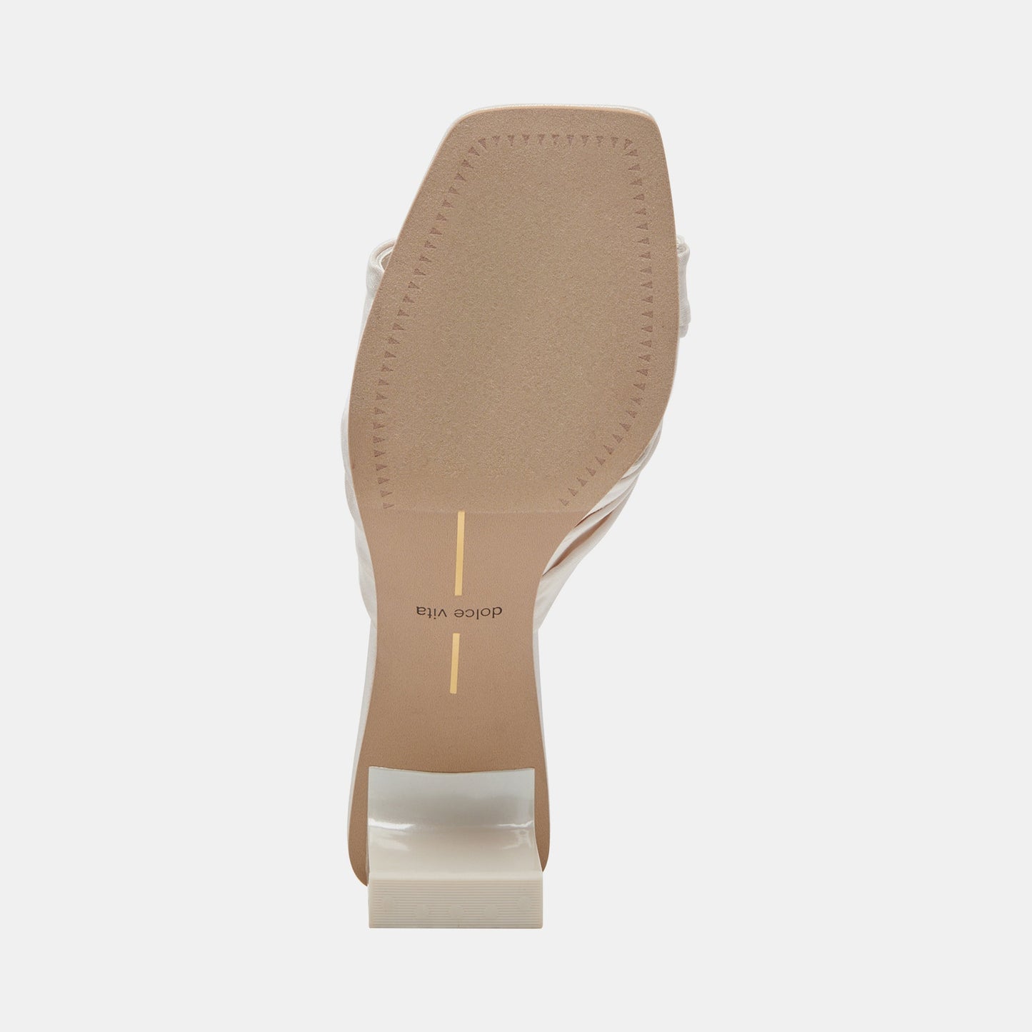 Dolce Vita CARLAN HEELS OFF WHITE SILK