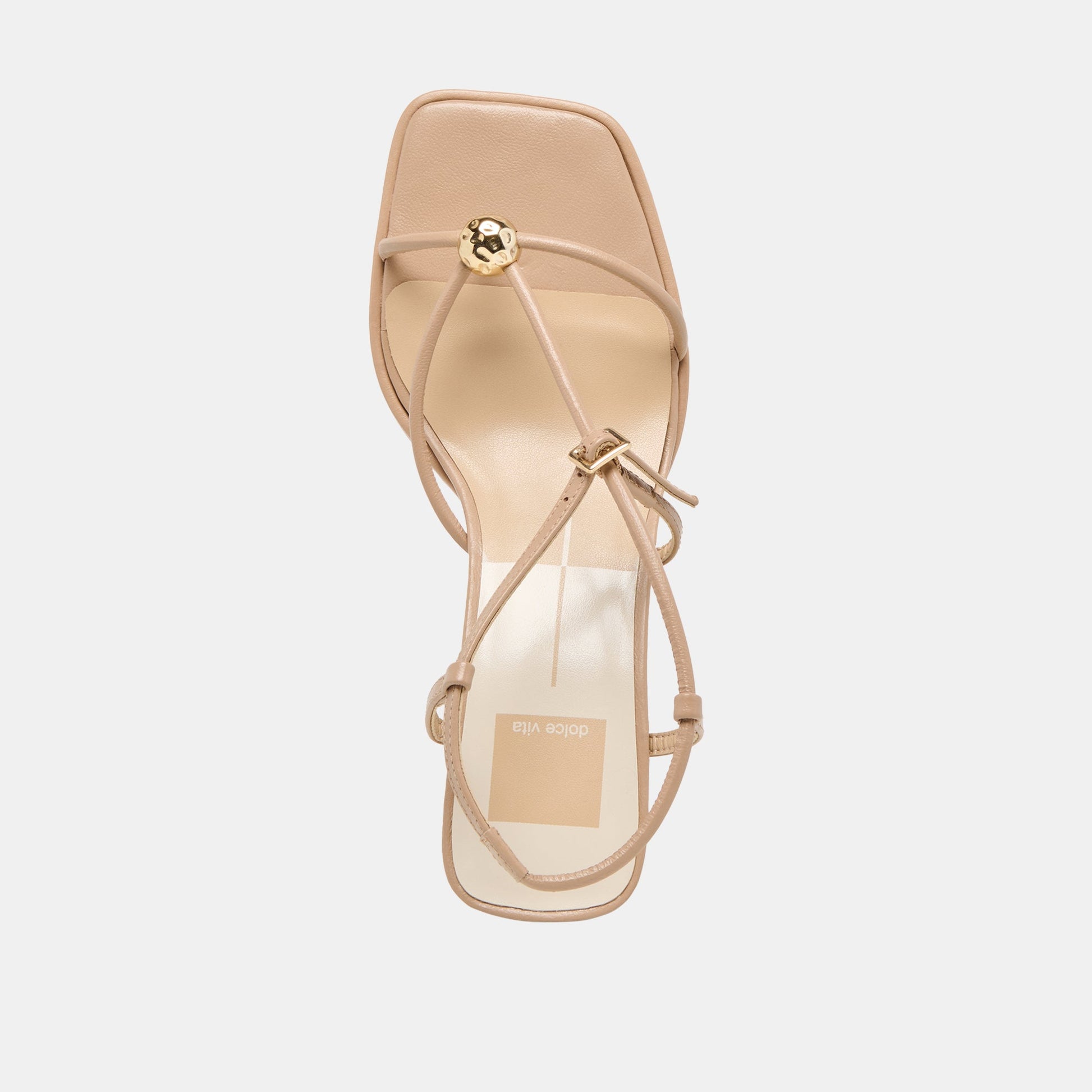 Dolce Vita Mylee Light Tan Leather Heels