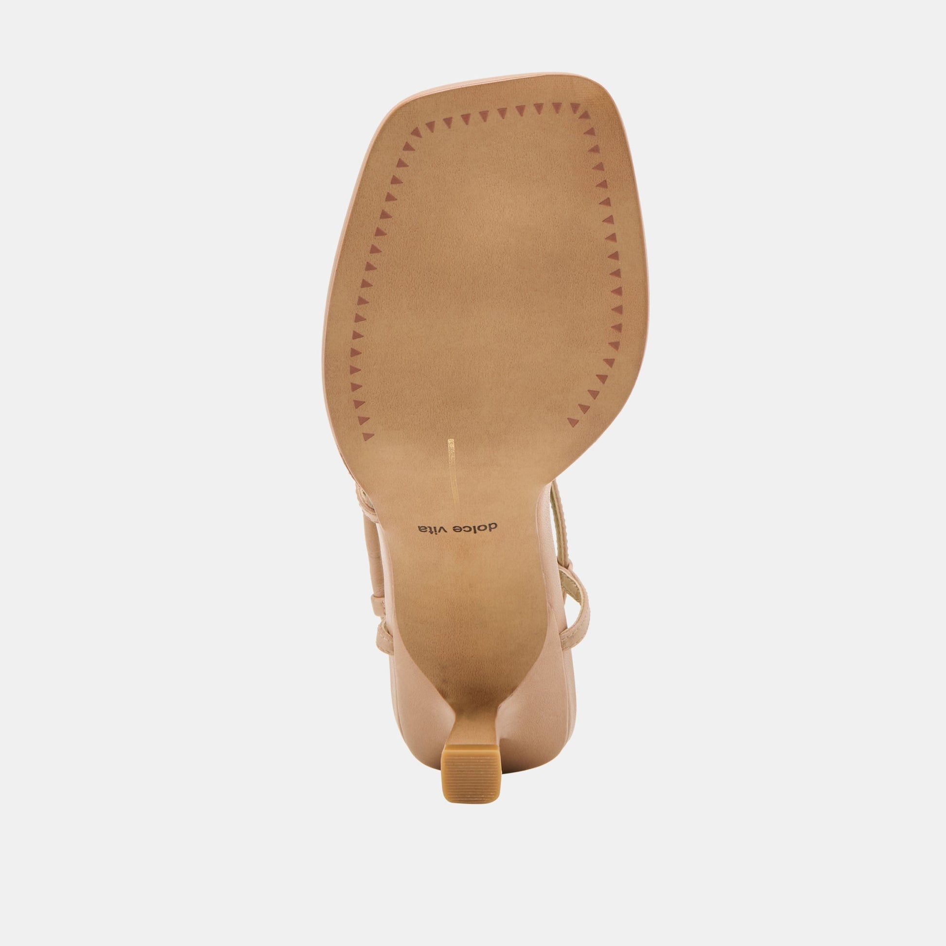 Dolce Vita Mylee Light Tan Leather Heels