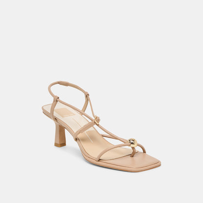Dolce Vita Mylee Light Tan Leather Heels