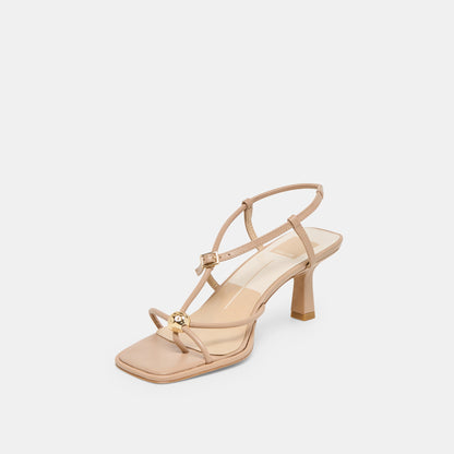Dolce Vita Mylee Light Tan Leather Heels