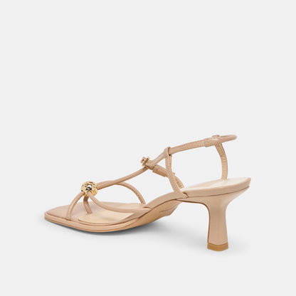 Dolce Vita Mylee Light Tan Leather Heels