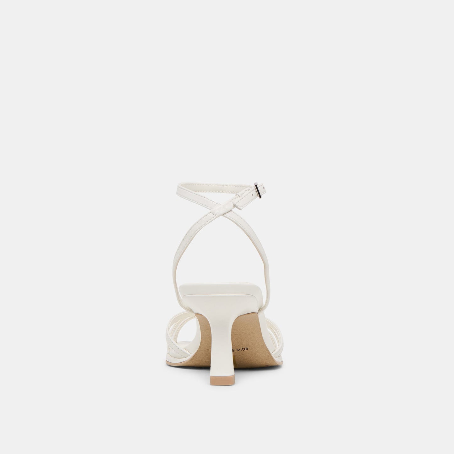 Dolce Vita Manji True White Leather Heels