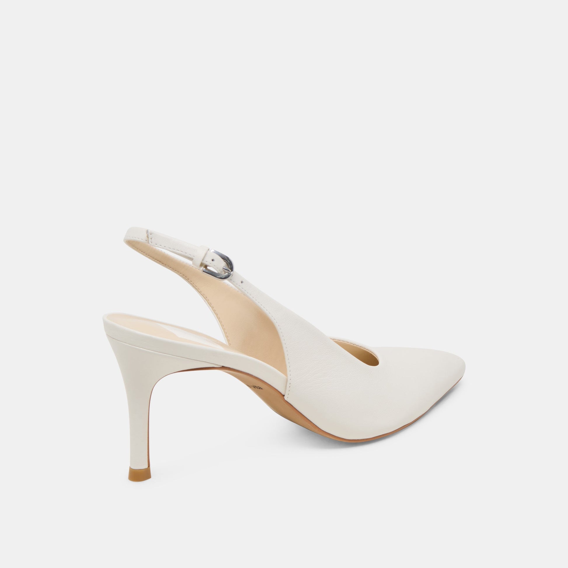 Dolce Vita ELASI HEELS WHITE LEATHER