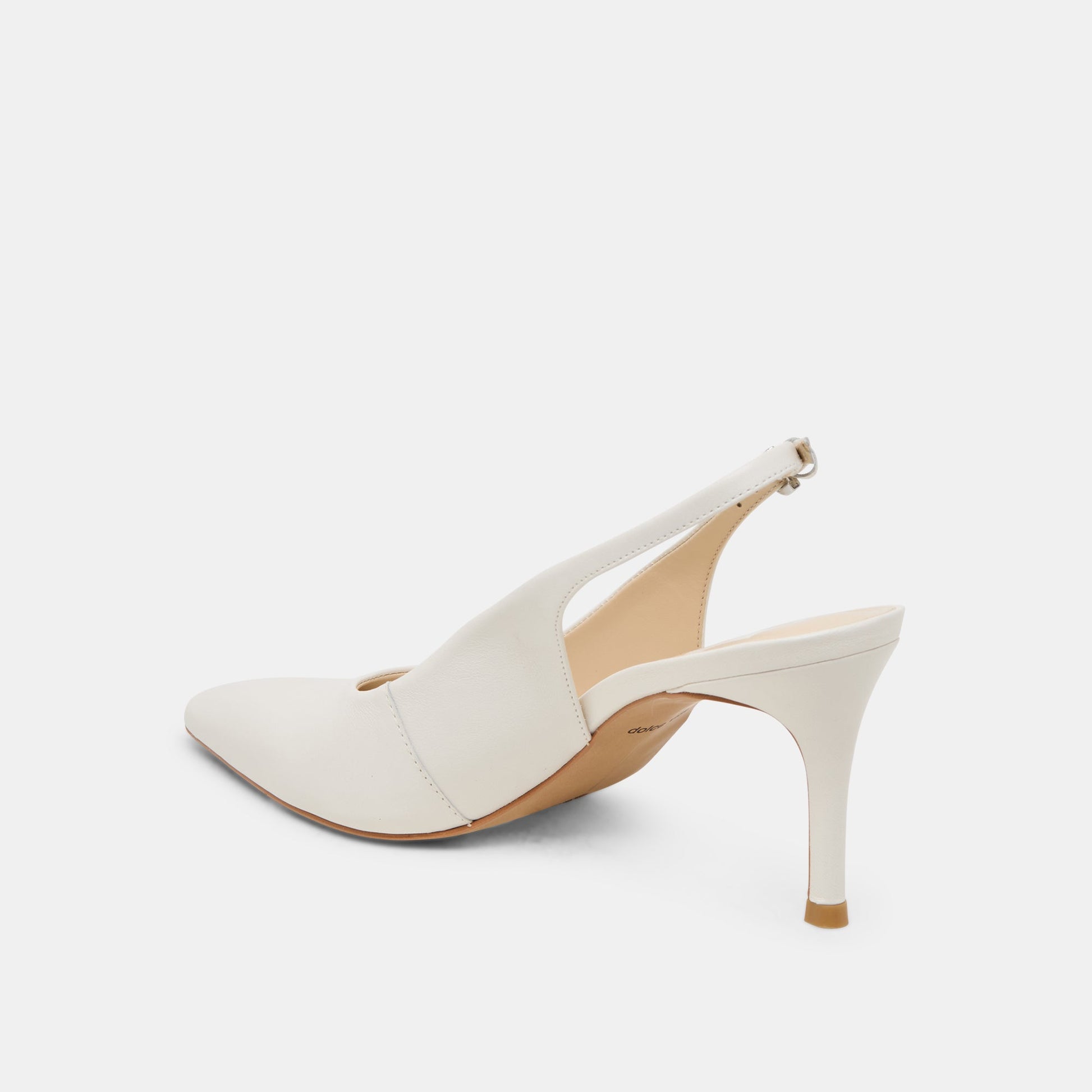 Dolce Vita ELASI HEELS WHITE LEATHER