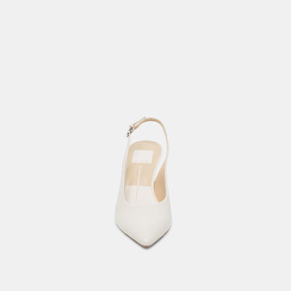 Dolce Vita ELASI HEELS WHITE LEATHER