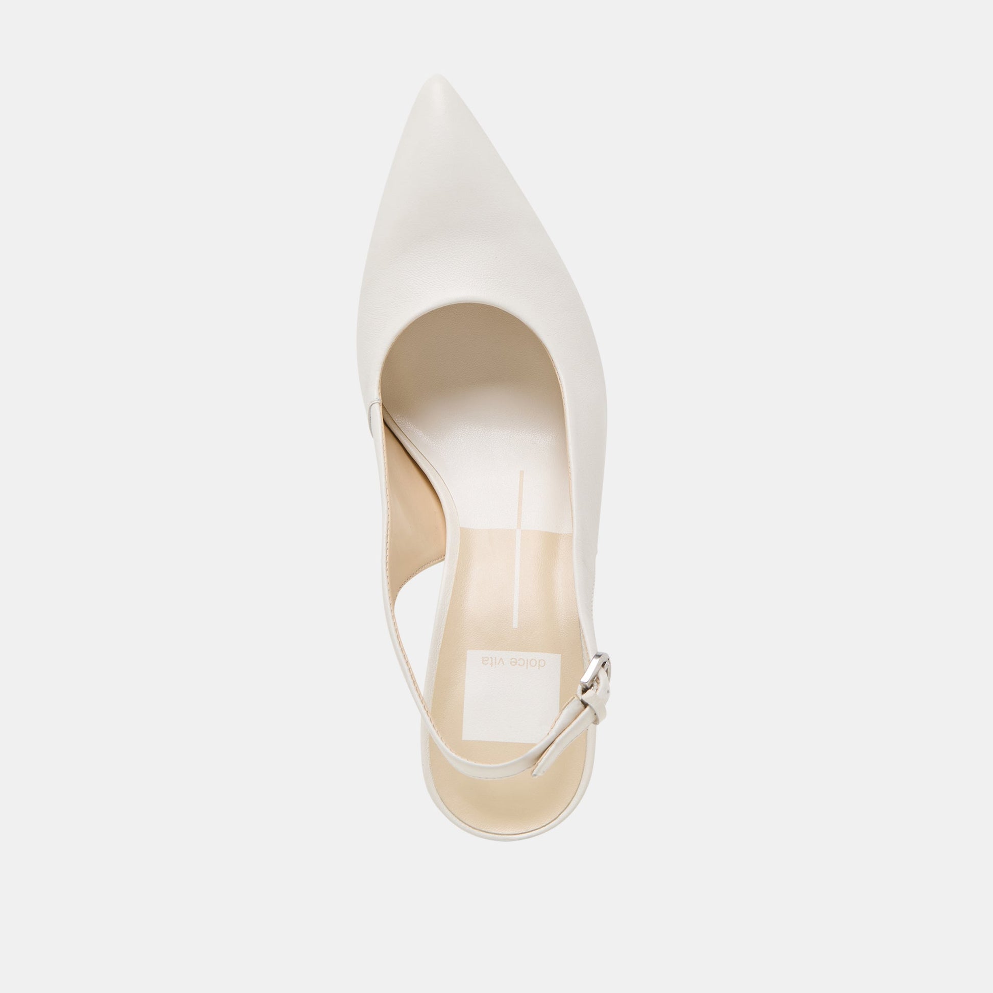 Dolce Vita ELASI HEELS WHITE LEATHER