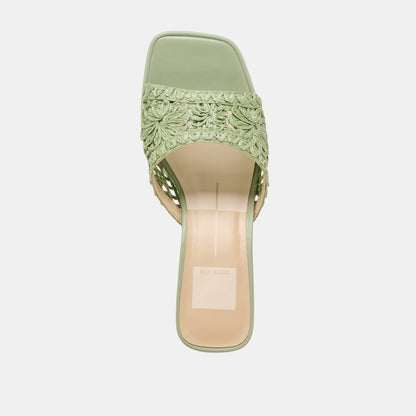 Dolce Vita MAYLAH HEELS SAGE MACRAME