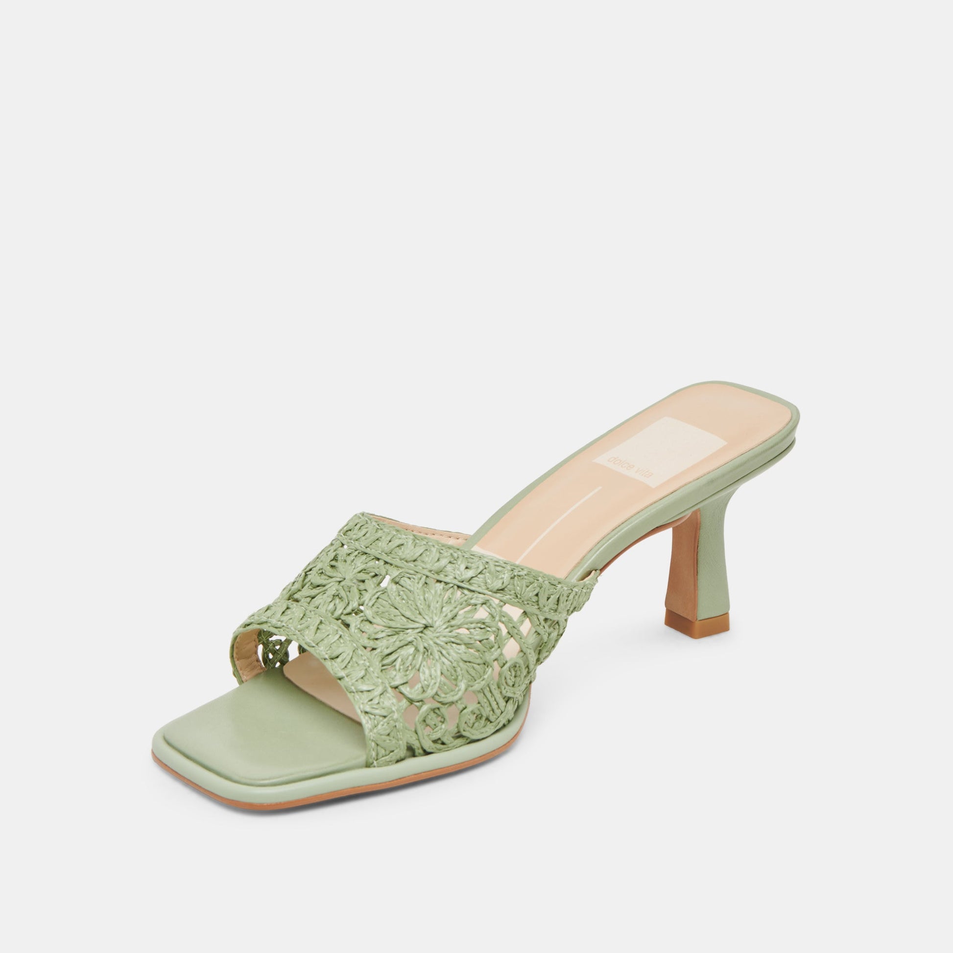 Dolce Vita MAYLAH HEELS SAGE MACRAME