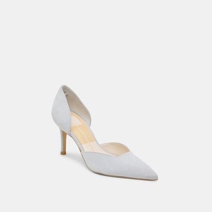 Dolce Vita ELOY HEELS LIGHT BLUE SUEDE