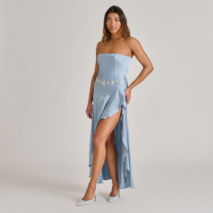Dolce Vita ELOY HEELS LIGHT BLUE SUEDE