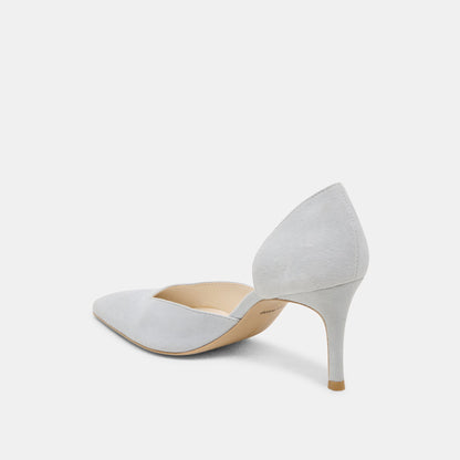 Dolce Vita ELOY HEELS LIGHT BLUE SUEDE