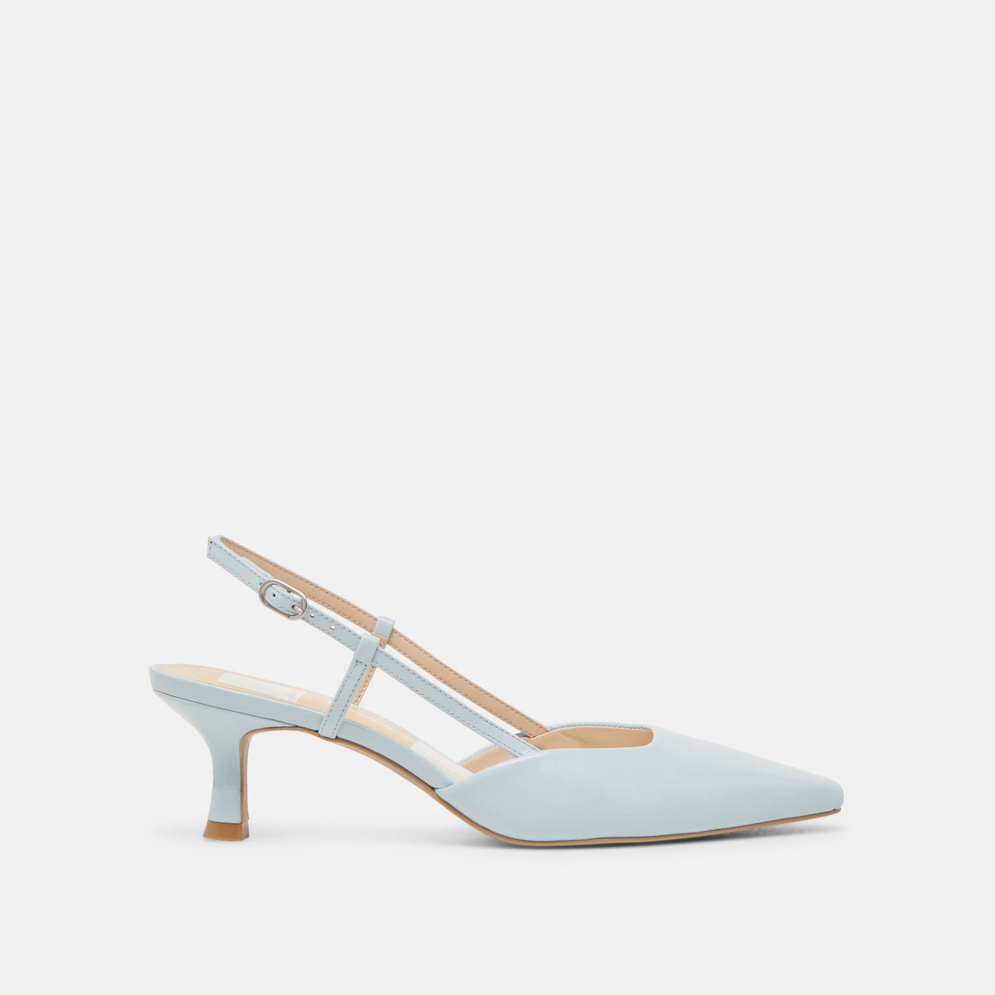 Dolce Vita Odela Ice Blue Leather Heels