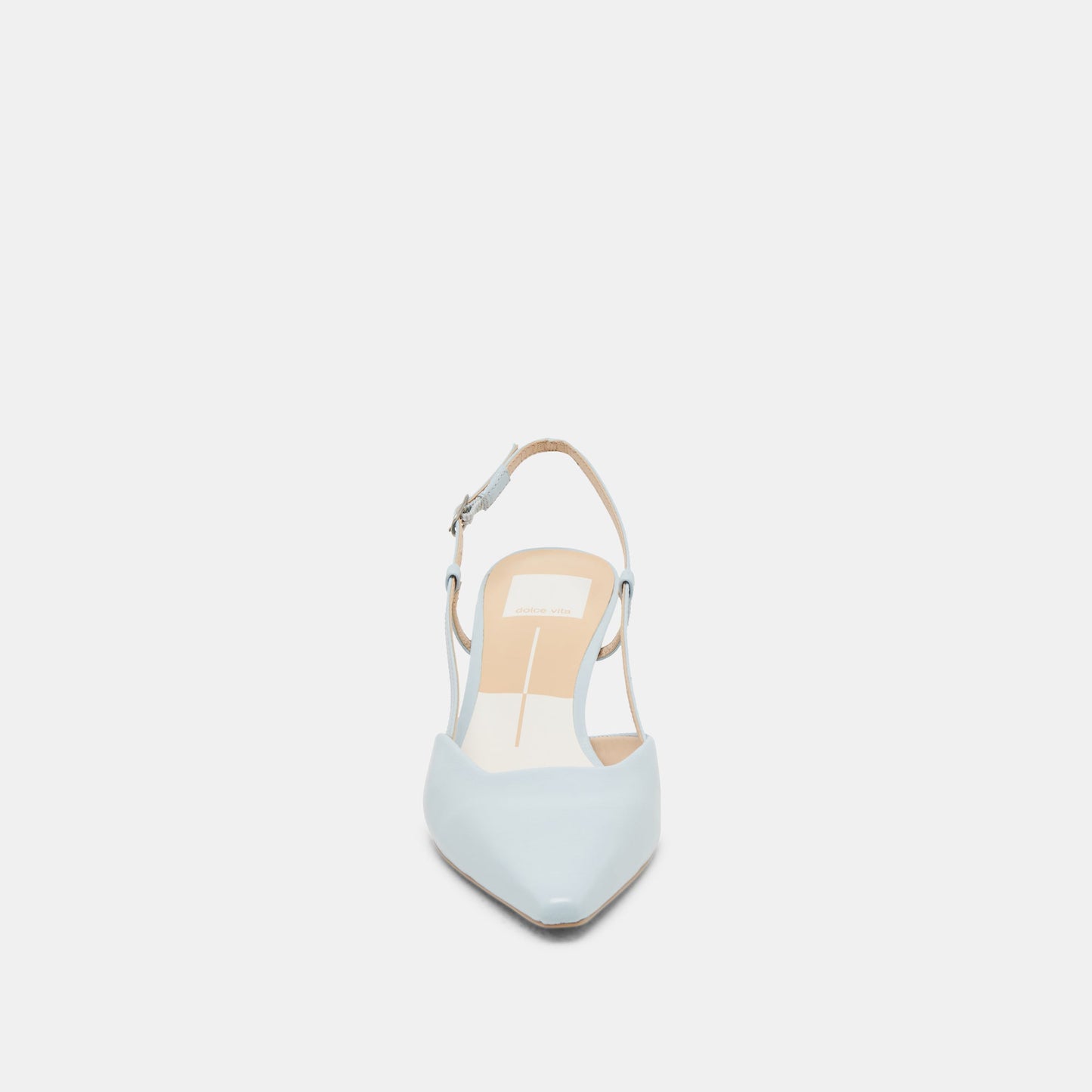 Dolce Vita Odela Ice Blue Leather Heels