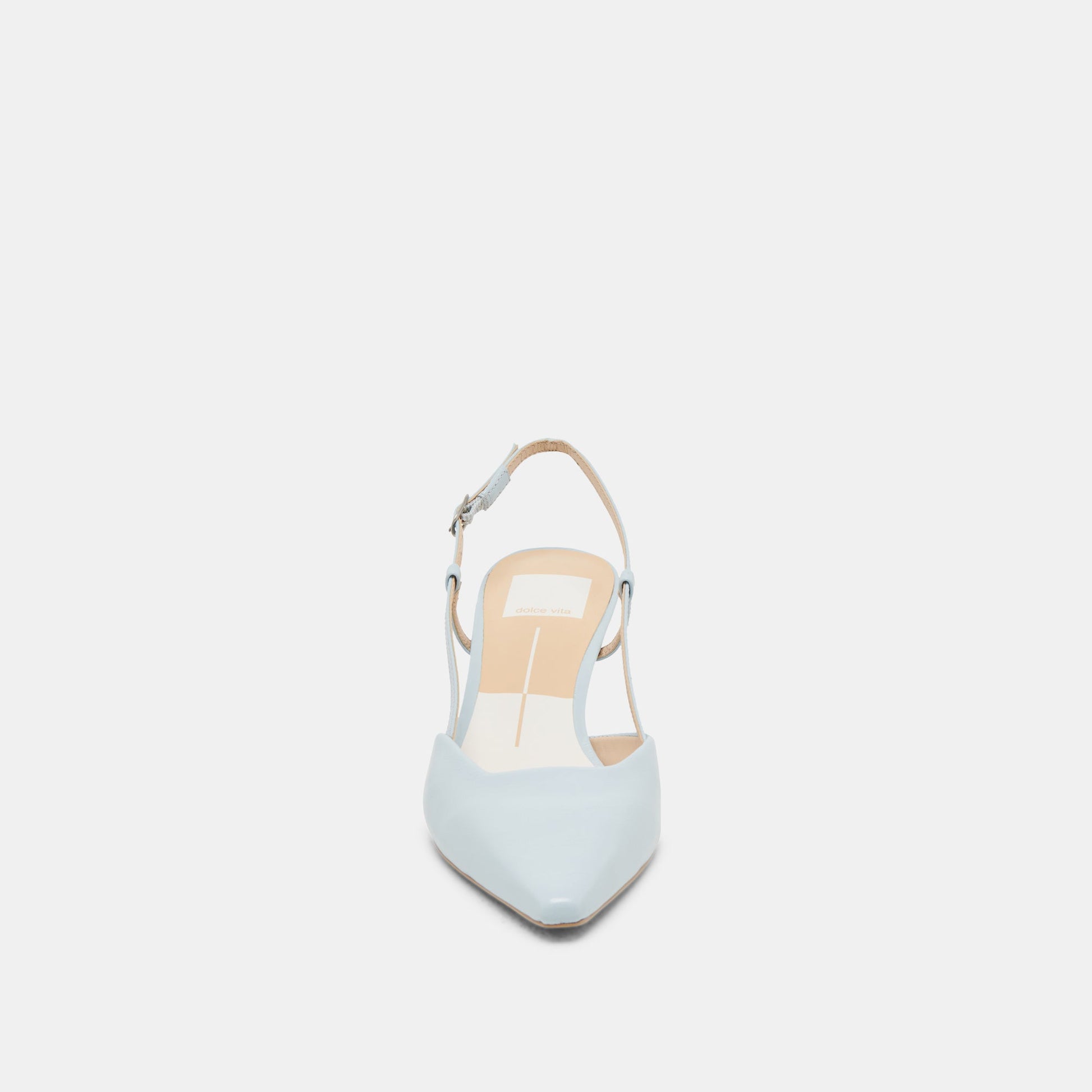 Dolce Vita Odela Ice Blue Leather Heels