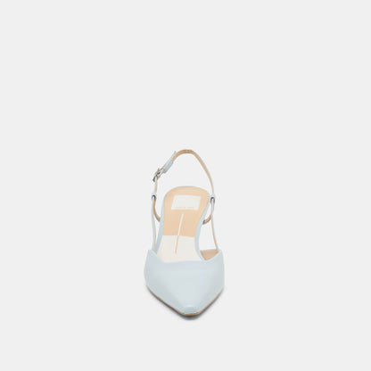 Dolce Vita Odela Ice Blue Leather Heels