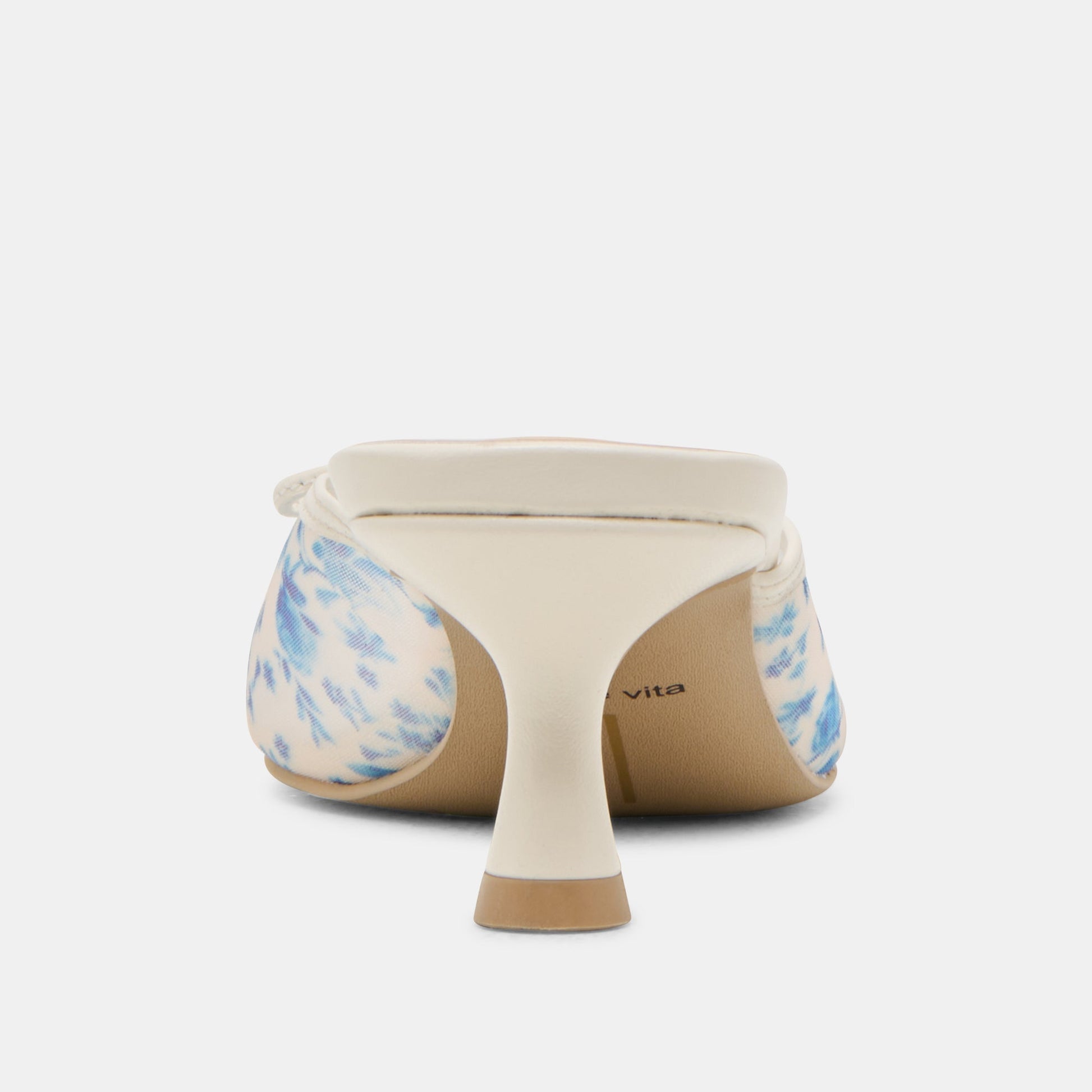 Dolce Vita Cleo Blue Floral Mesh Heels