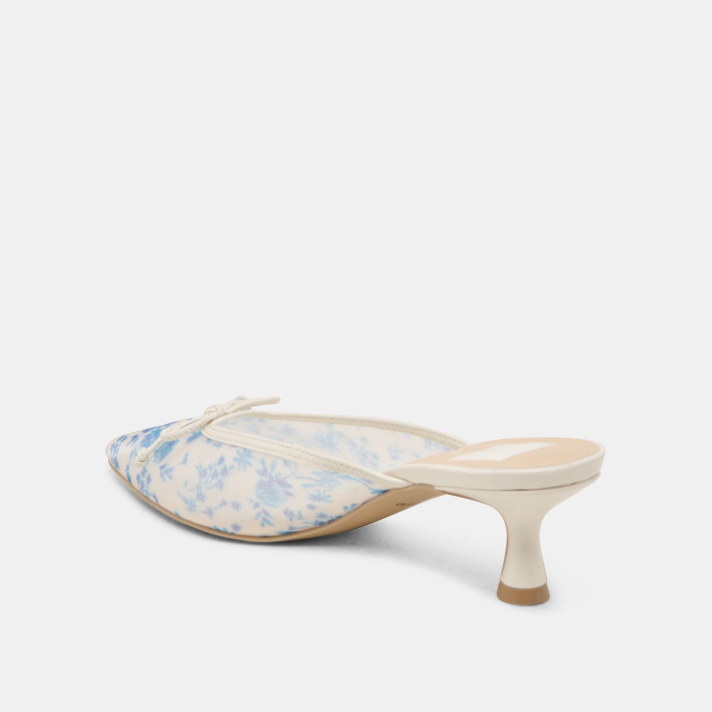 Dolce Vita Cleo Blue Floral Mesh Heels