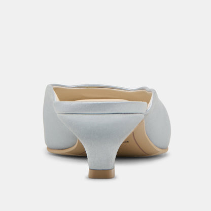 Dolce Vita UMARA HEELS LIGHT BLUE SATIN