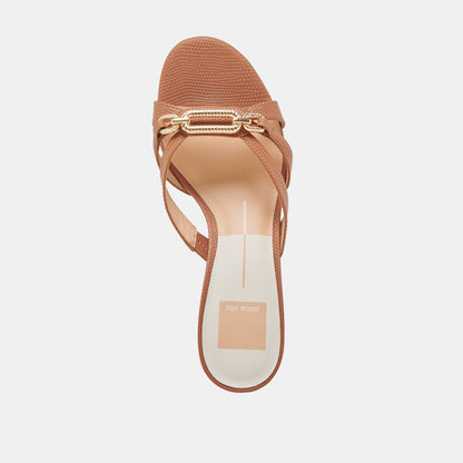 Dolce Vita LERAH HEELS SADDLE EMBOSSED LEATHER