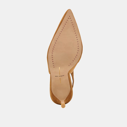 Dolce Vita Elasi Brown Nubuck Heels