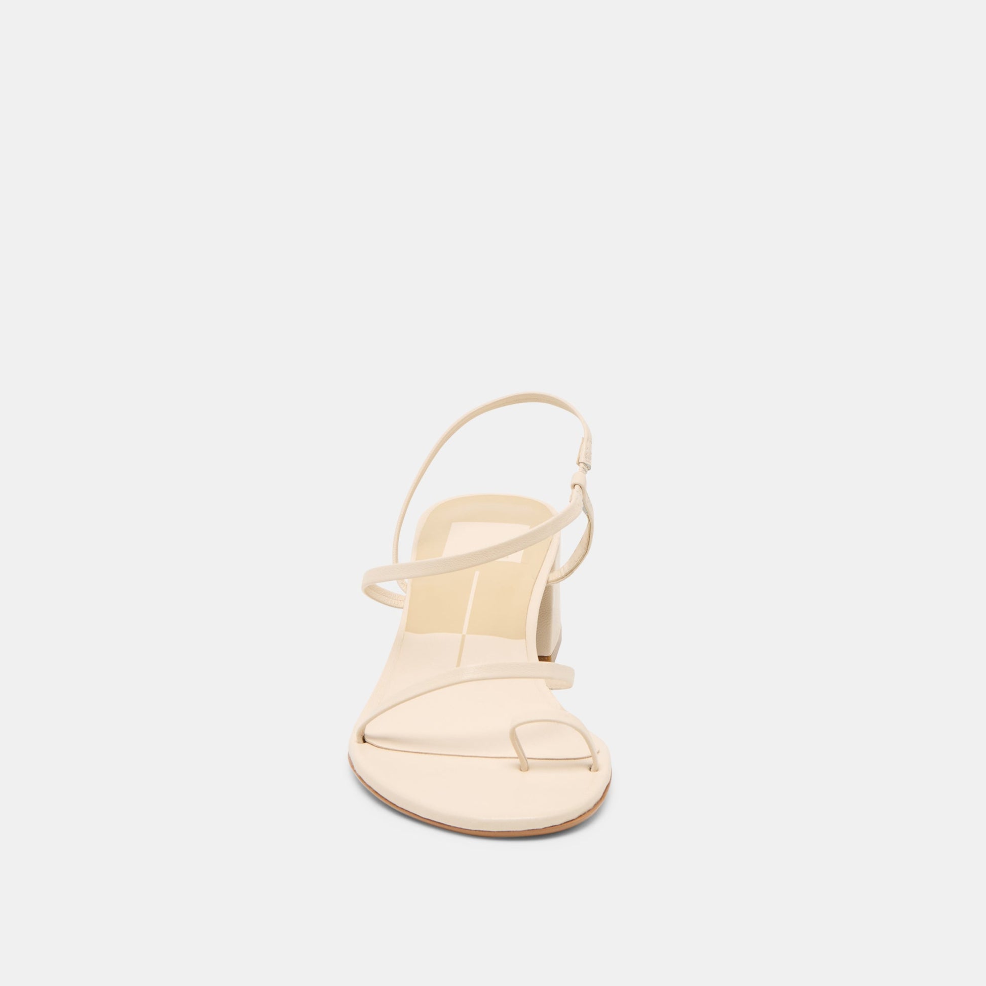 Dolce Vita Trini Creme Leather Heels