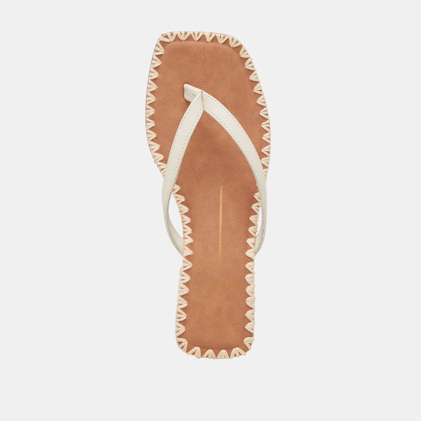 Dolce Vita BARTY SANDALS WHITE LEATHER