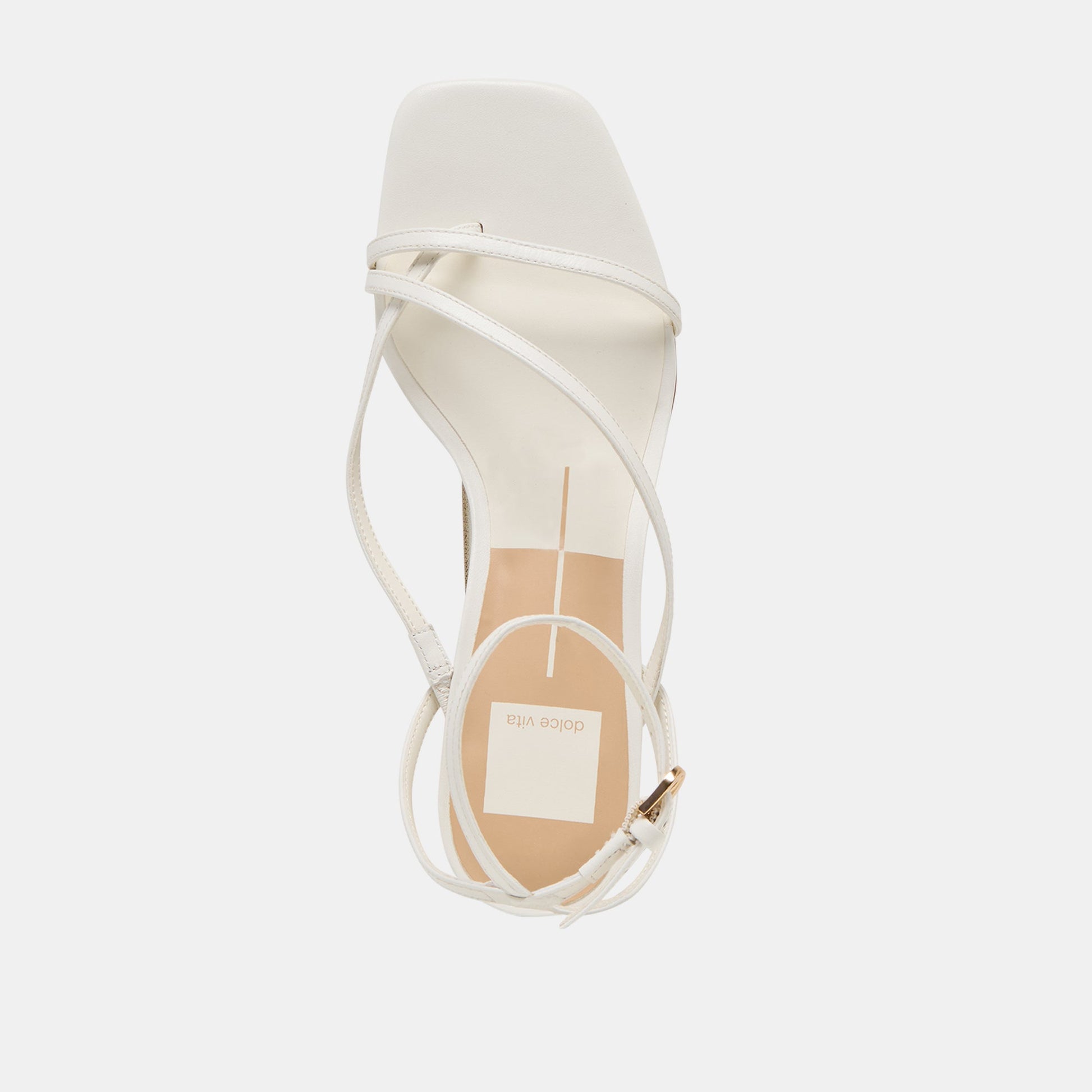 Dolce Vita Karlos True White Leather Sandals