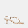 CHAMPAGNE EMBOSSED LEATHER