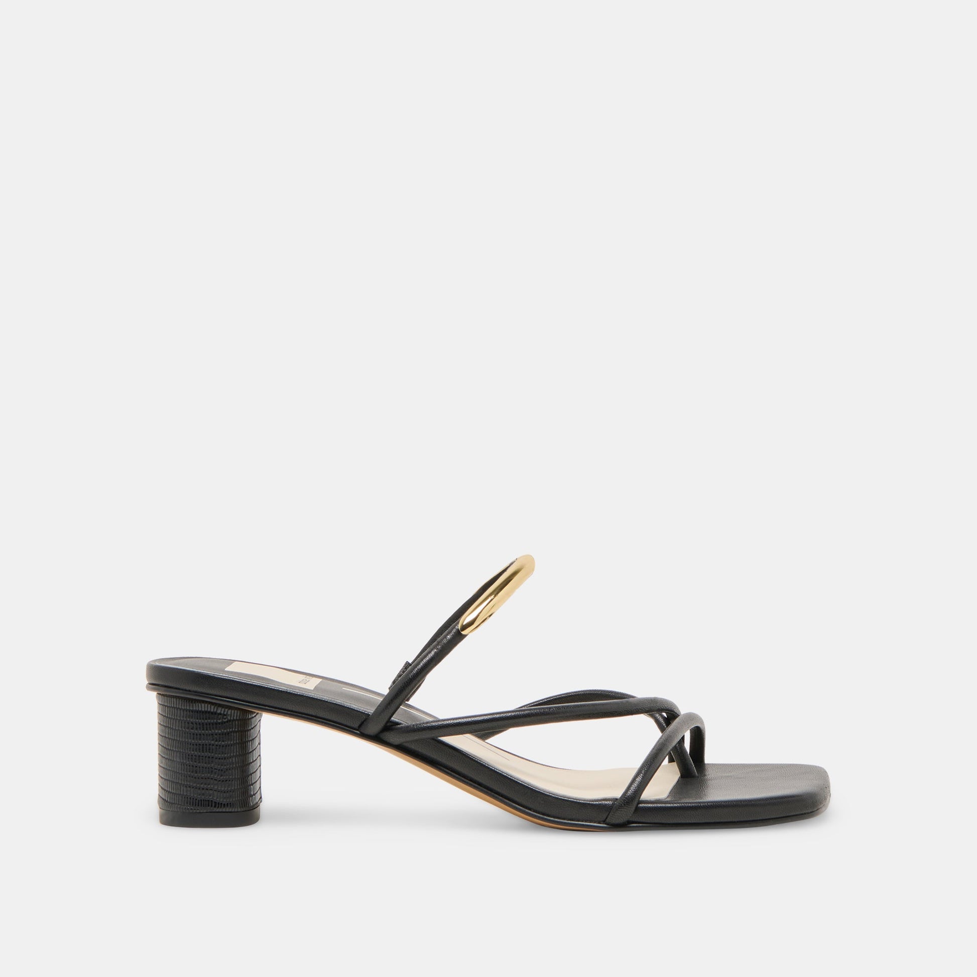 Dolce Vita NAIRA HEELS BLACK LEATHER