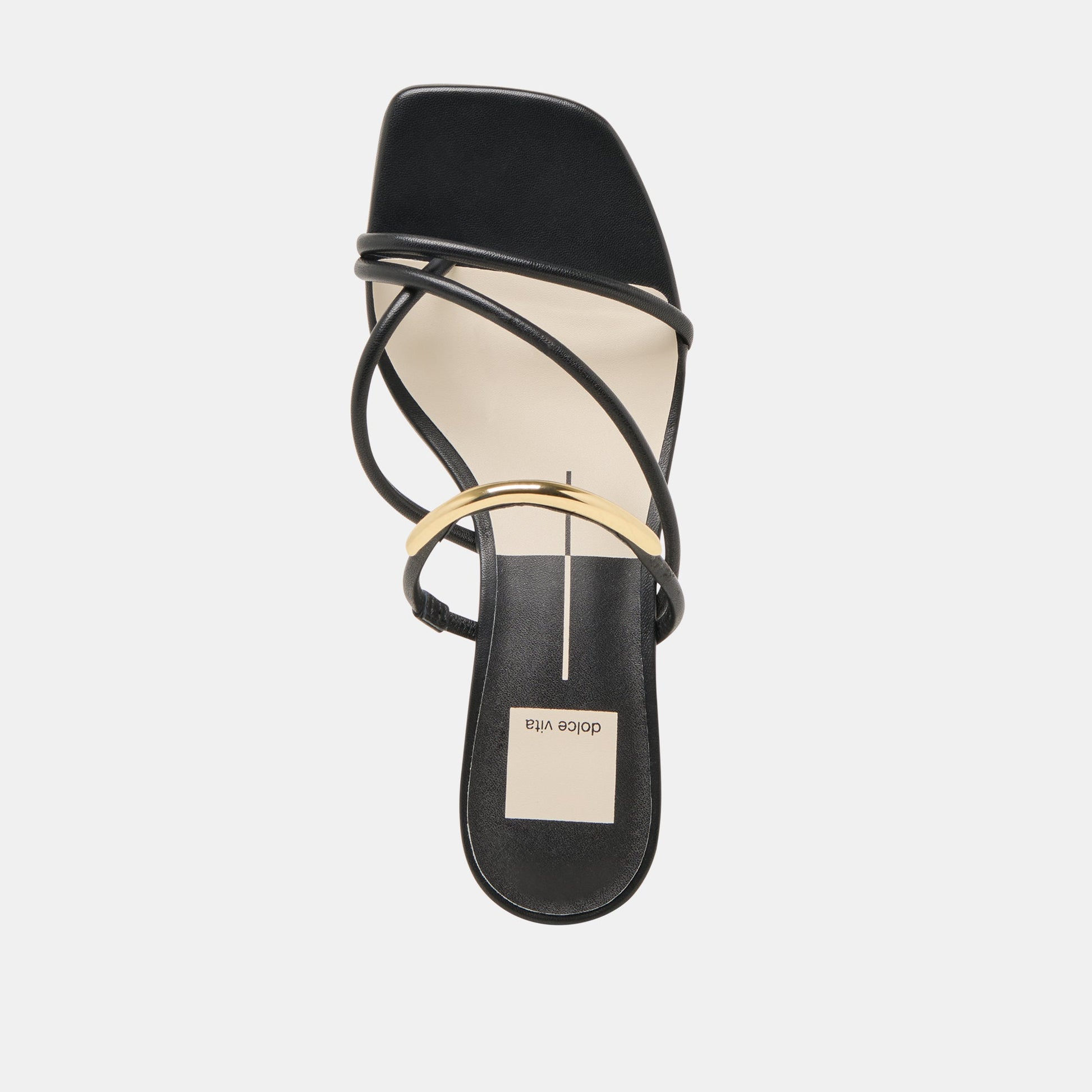 Dolce Vita NAIRA HEELS BLACK LEATHER