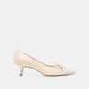 BONE CRINKLE PATENT LEATHER