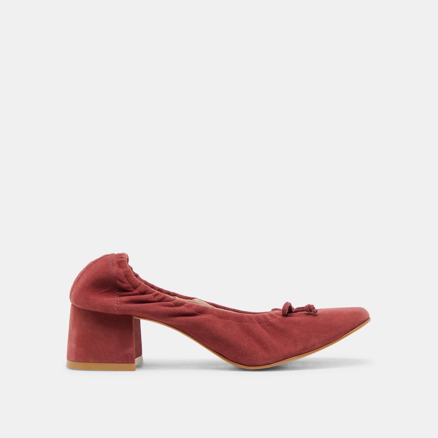 Dolce Vita Karmin Brandy Suede Heels