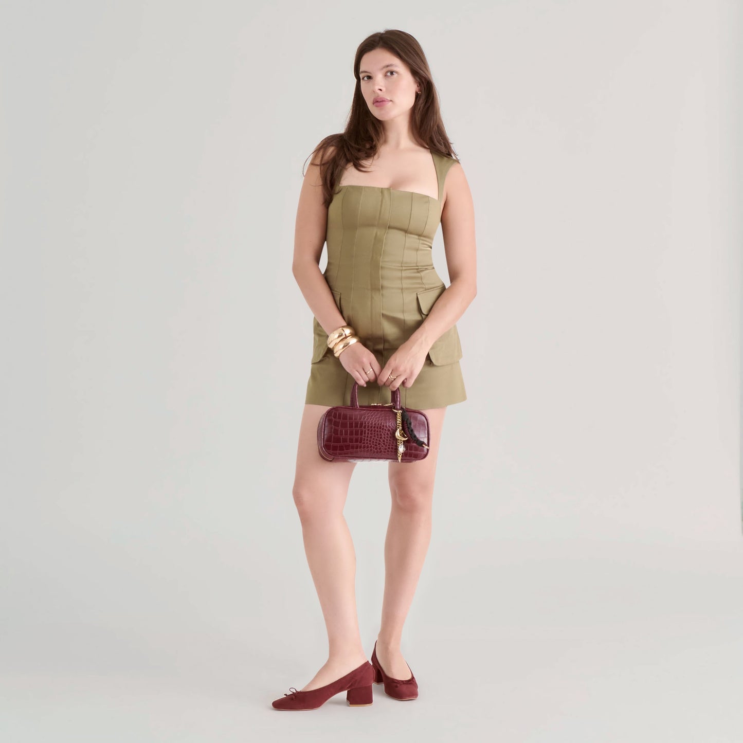 Dolce Vita Karmin Brandy Suede Heels