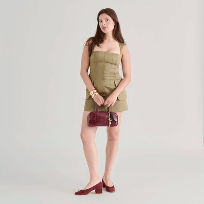 Dolce Vita Karmin Brandy Suede Heels