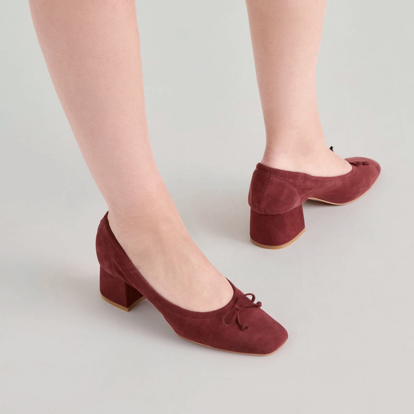 Dolce Vita Karmin Brandy Suede Heels