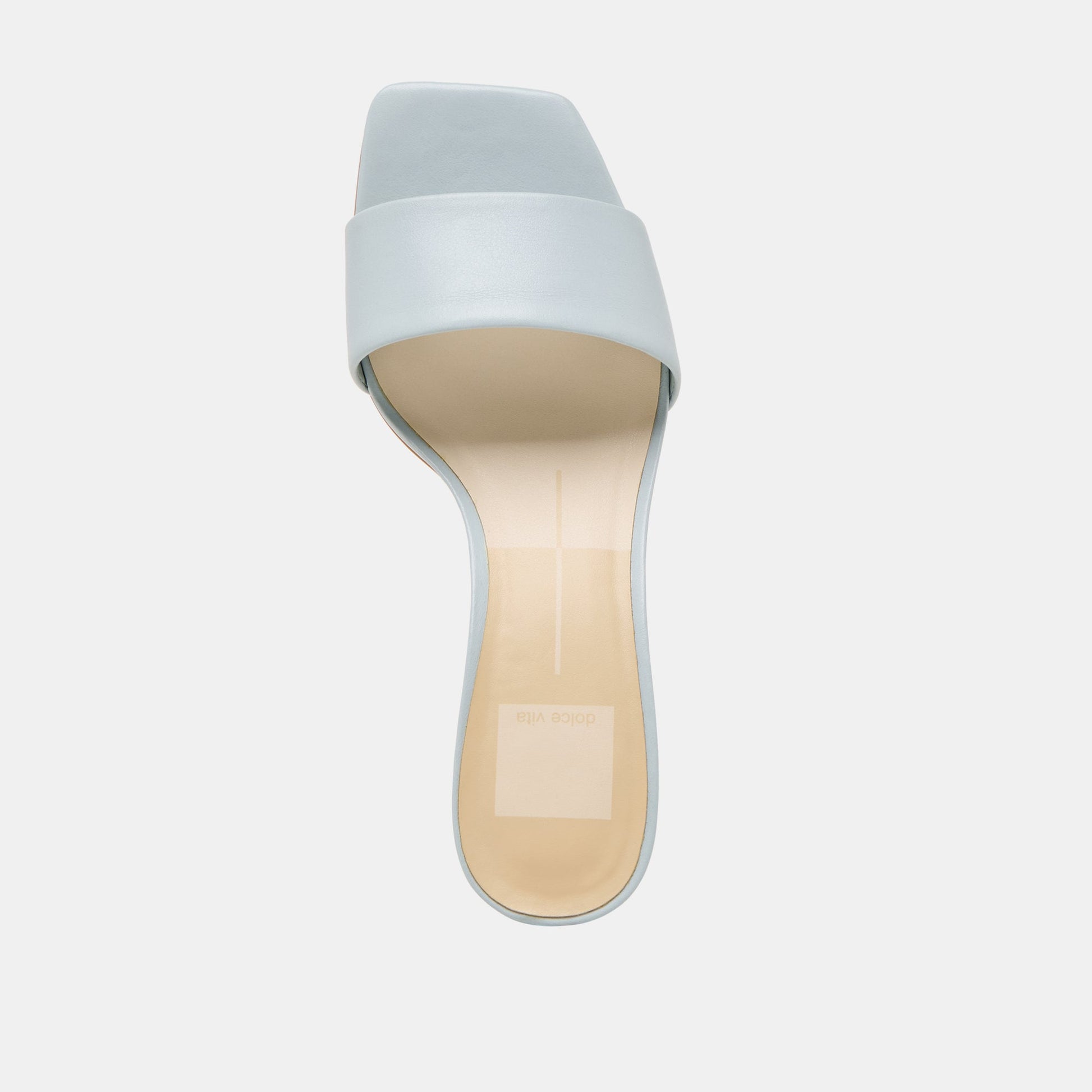 Dolce Vita Rexa Ice Blue Leather Heels