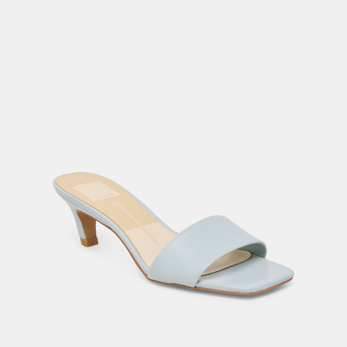 Dolce Vita Rexa Ice Blue Leather Heels