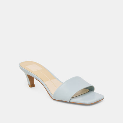 Dolce Vita Rexa Ice Blue Leather Heels