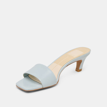 Dolce Vita Rexa Ice Blue Leather Heels