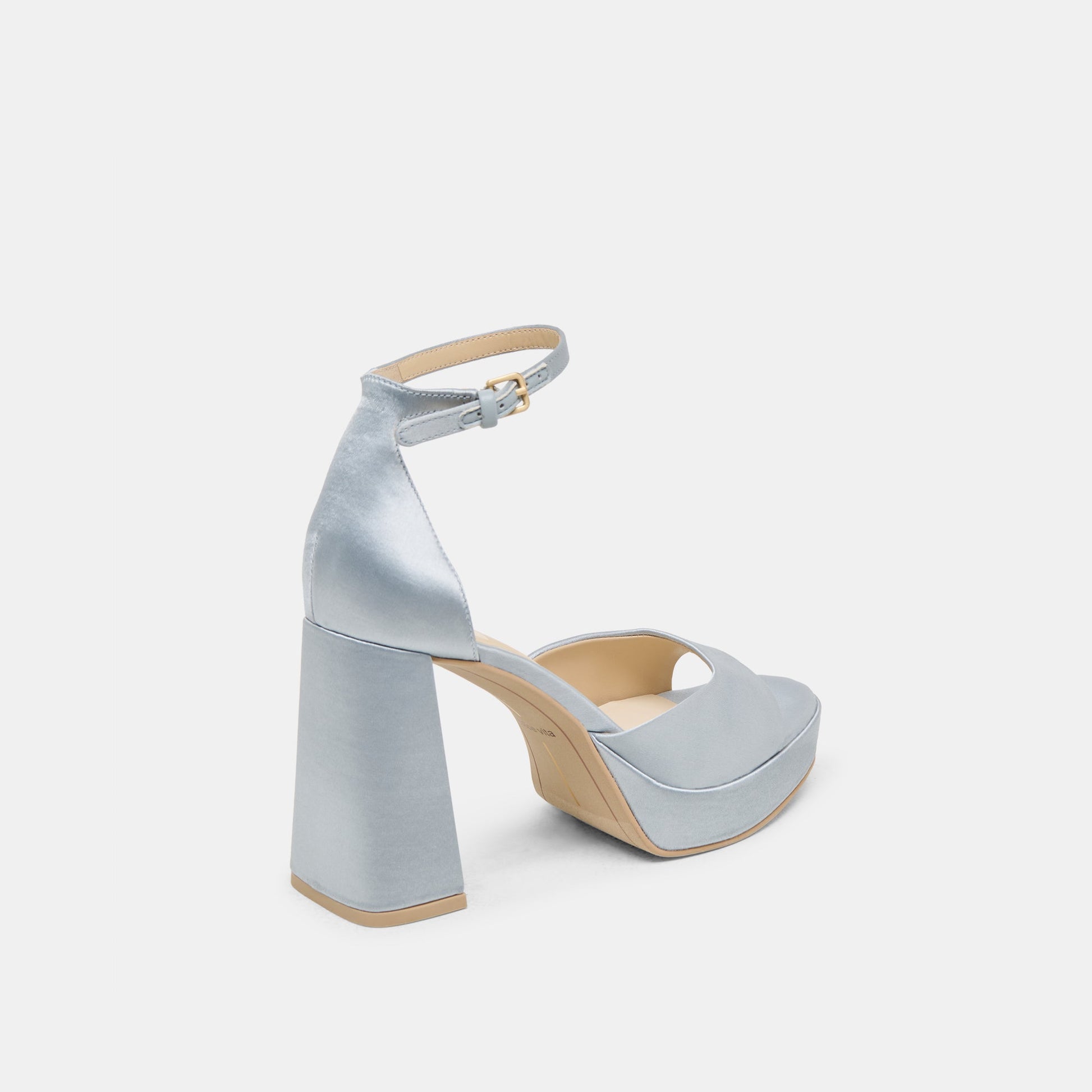 Dolce Vita PANDRO HEELS LIGHT BLUE SATIN