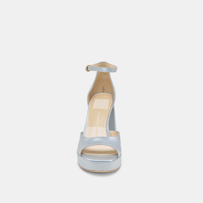 Dolce Vita PANDRO HEELS LIGHT BLUE SATIN