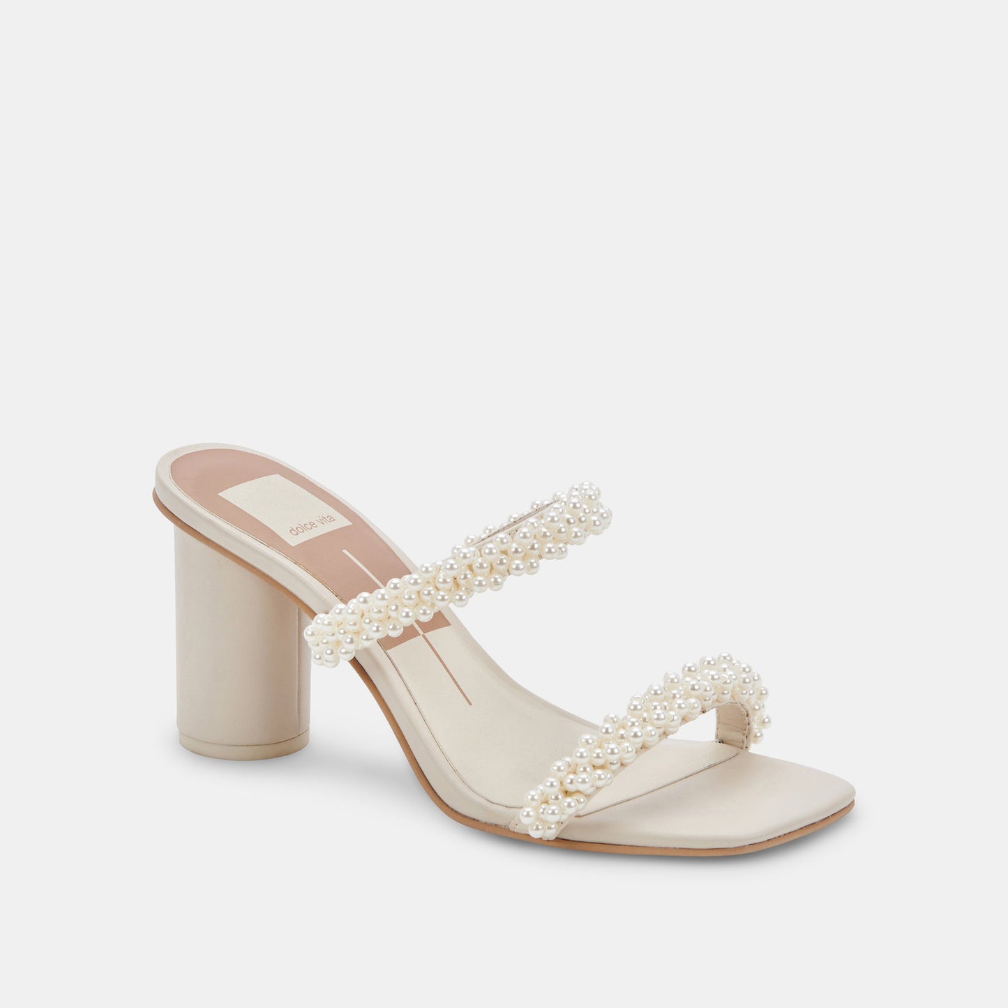 Dolce Vita NOEL Heels Vanilla Pearls