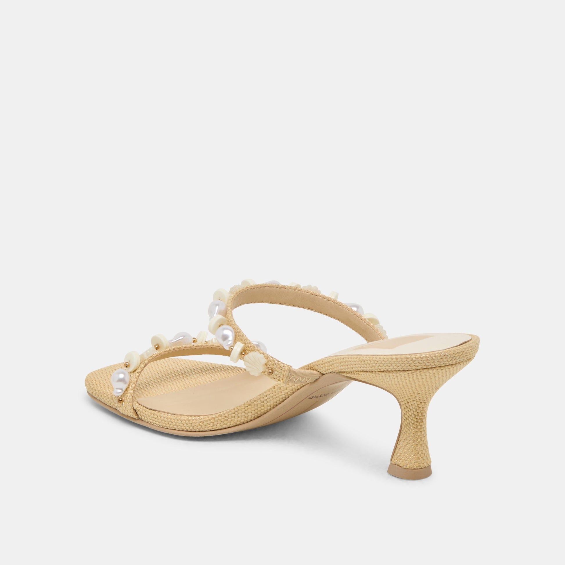 Dolce Vita GRASON HEELS LT NATURAL RAFFIA