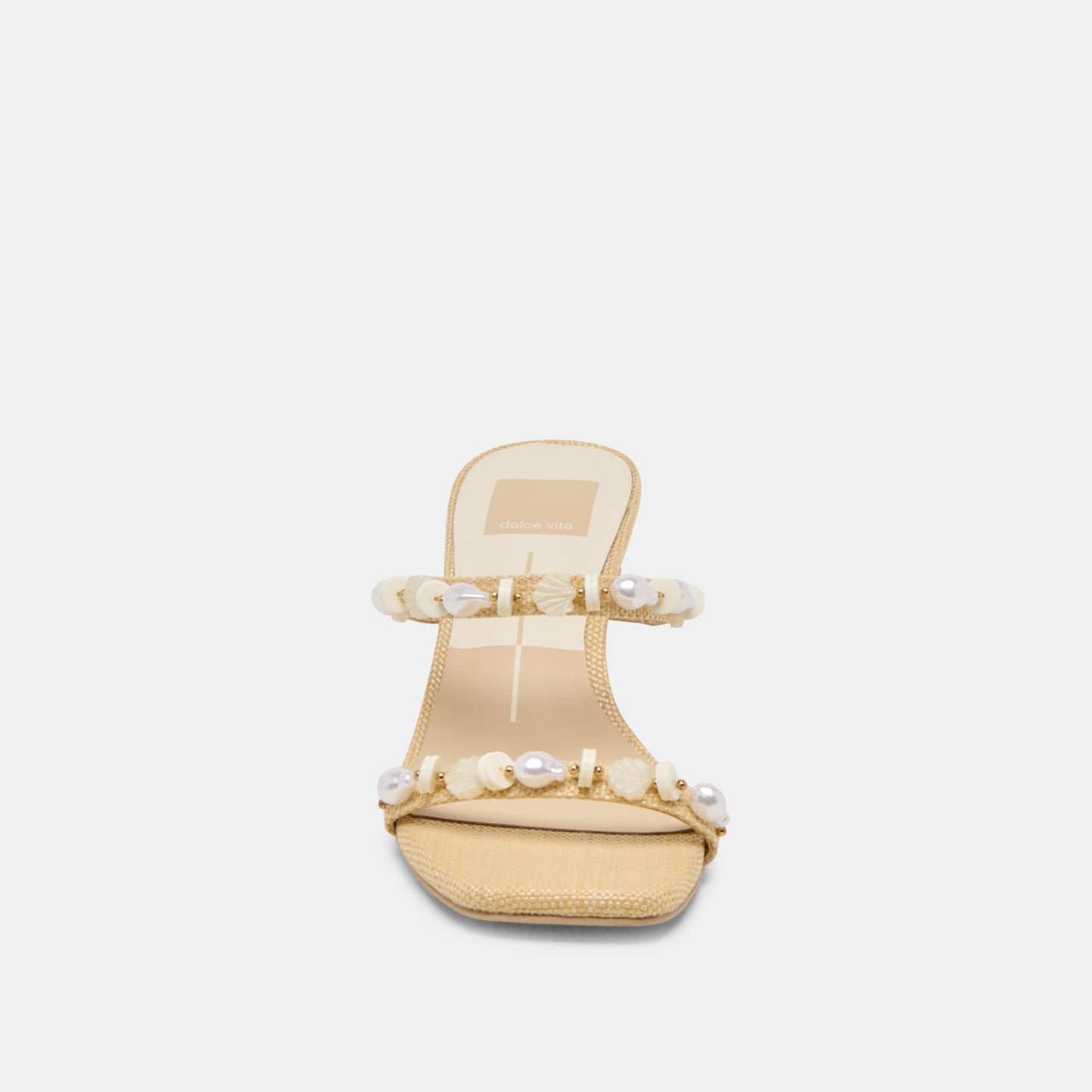 Dolce Vita GRASON HEELS LT NATURAL RAFFIA