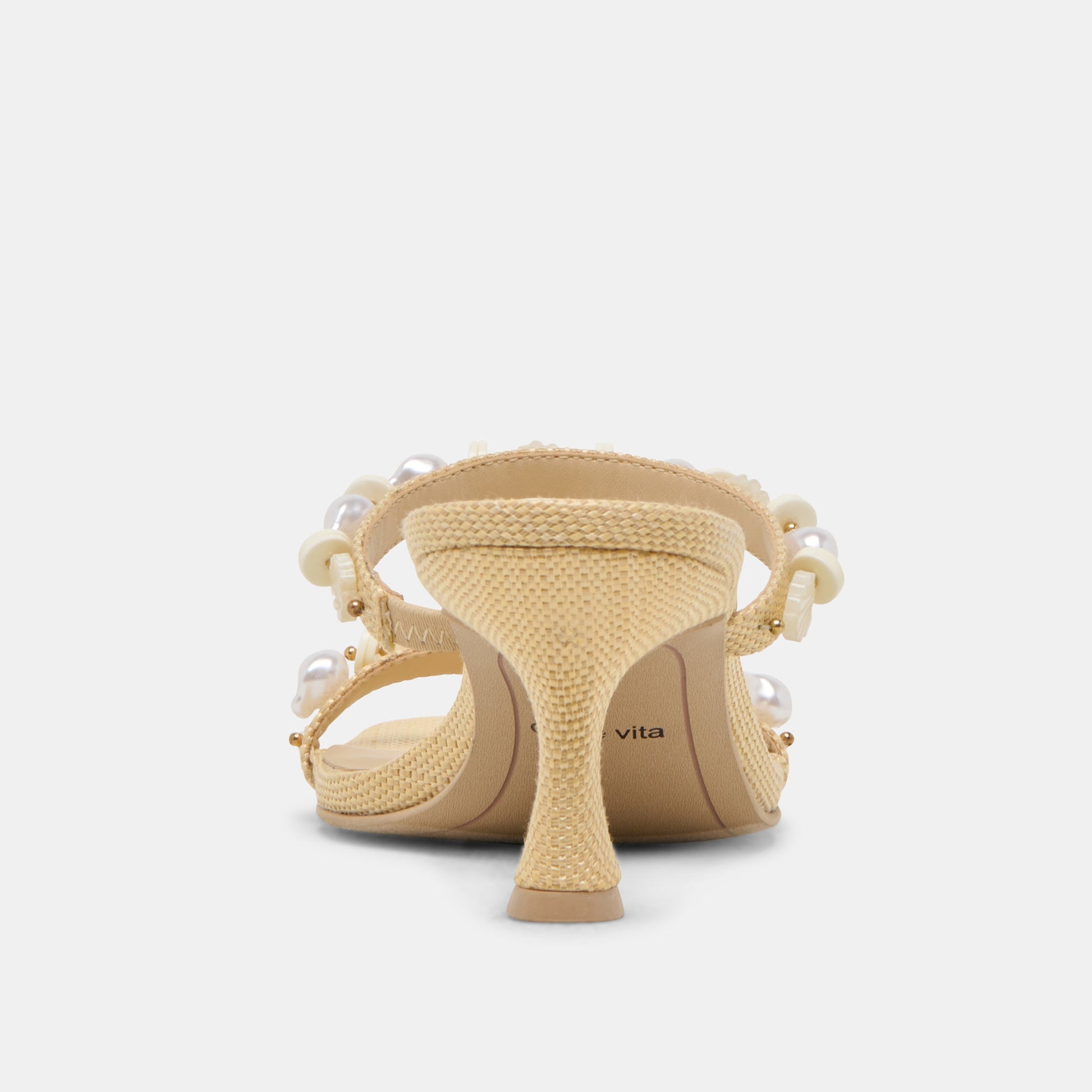 Dolce Vita GRASON HEELS LT NATURAL RAFFIA