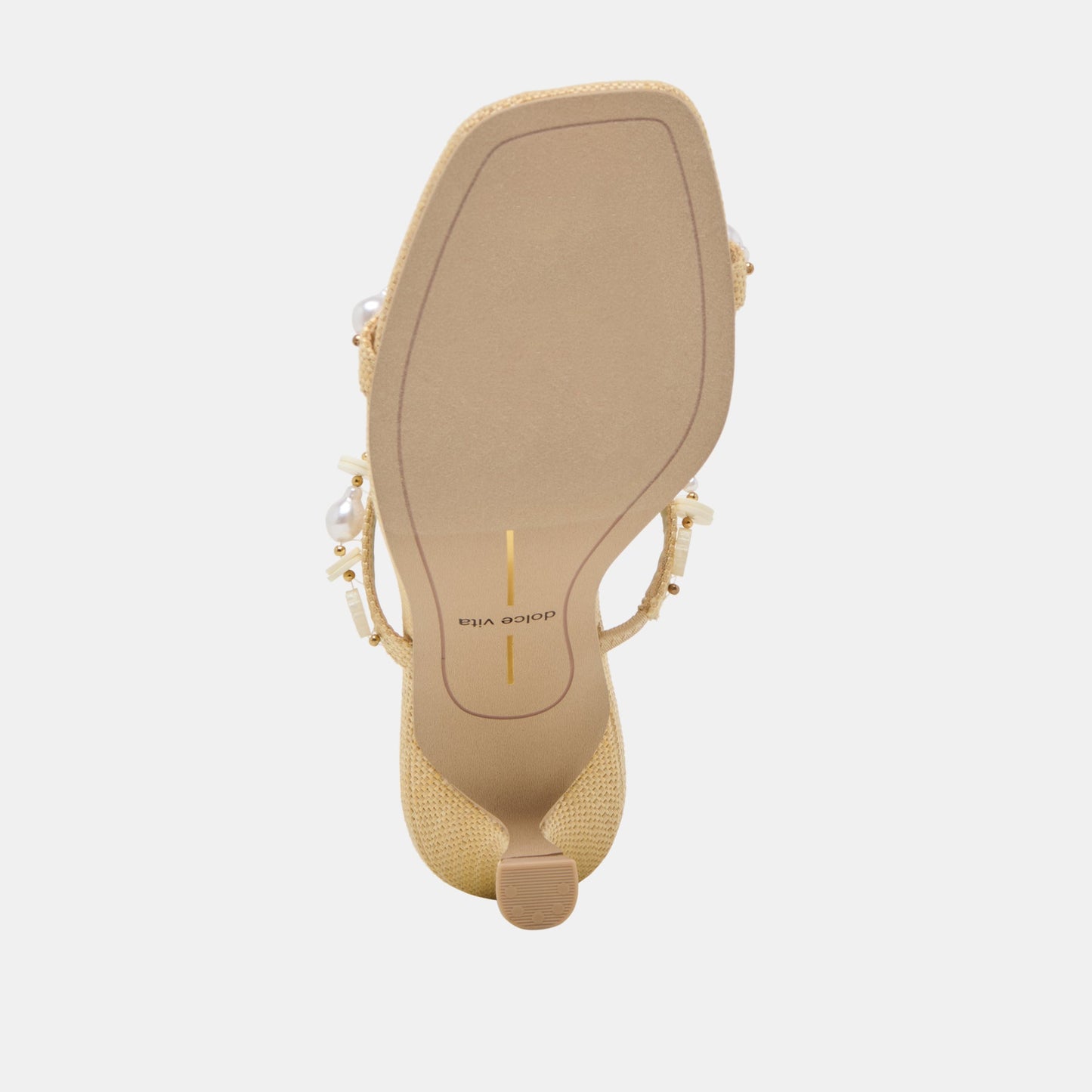 Dolce Vita GRASON HEELS LT NATURAL RAFFIA